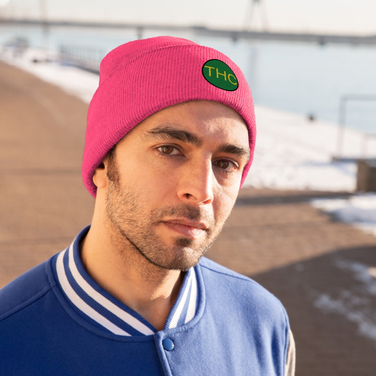 THC Logo Knit Beanie