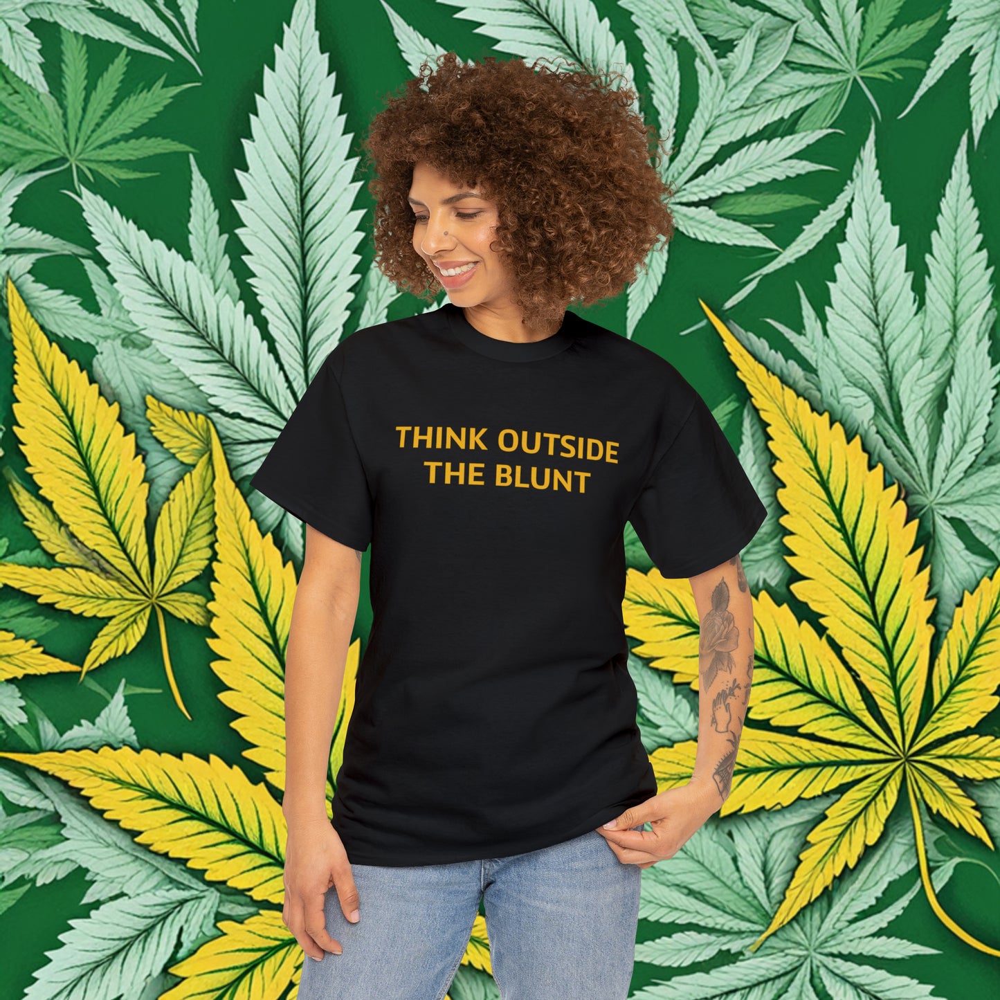 THINK OUTSIDE THE BLUNT Tee