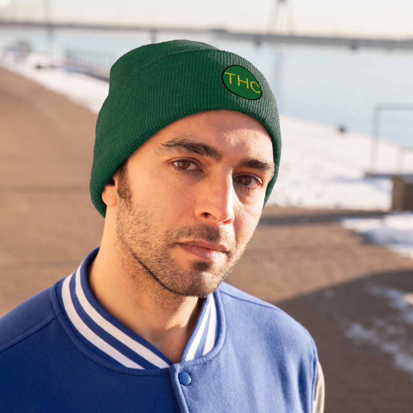 THC Logo Knit Beanie