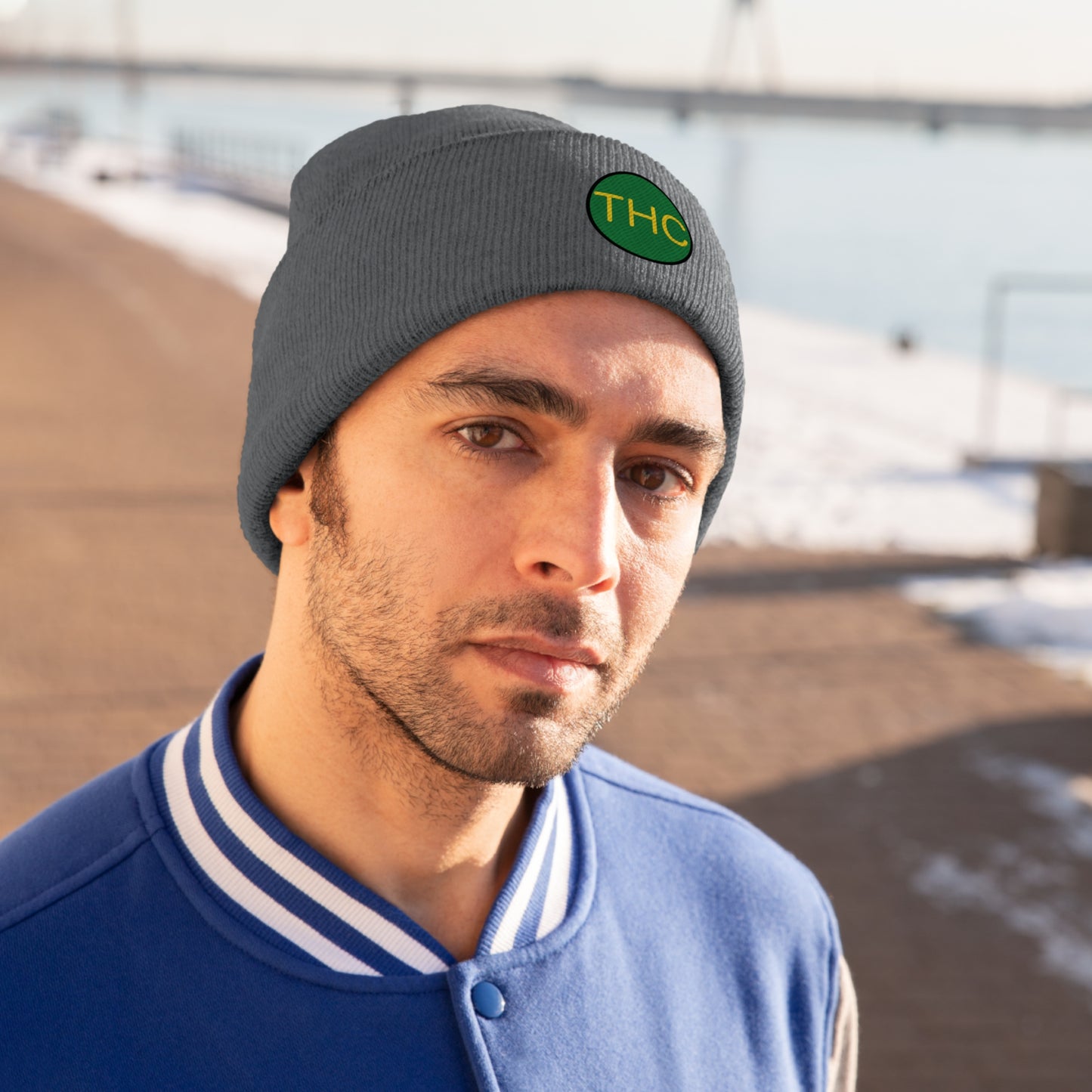 THC Logo Knit Beanie