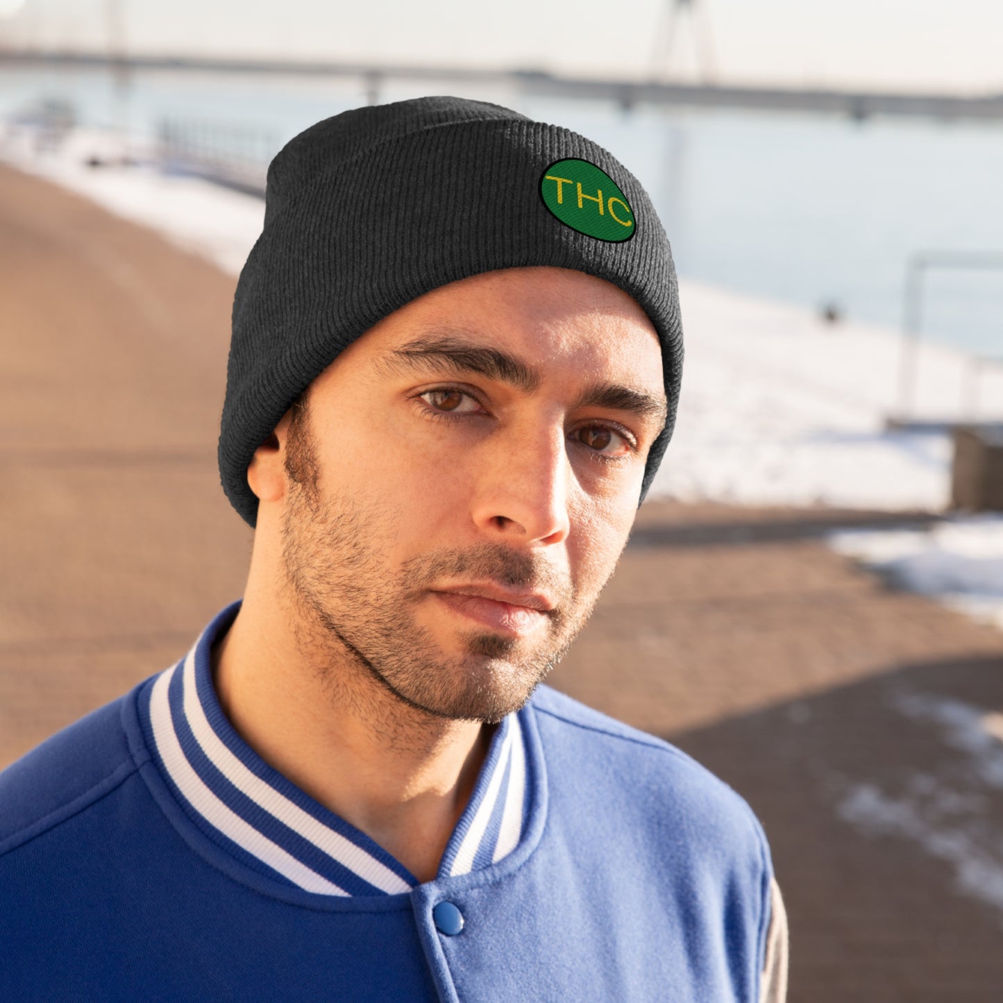 THC Logo Knit Beanie