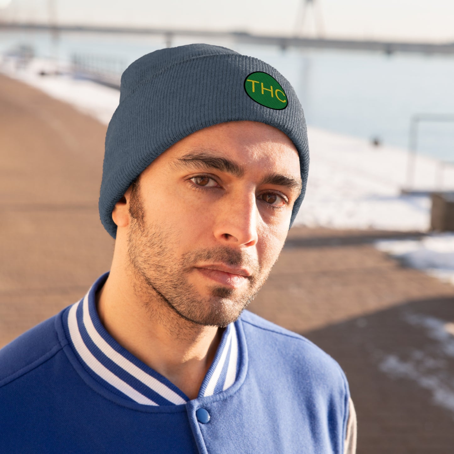 THC Logo Knit Beanie