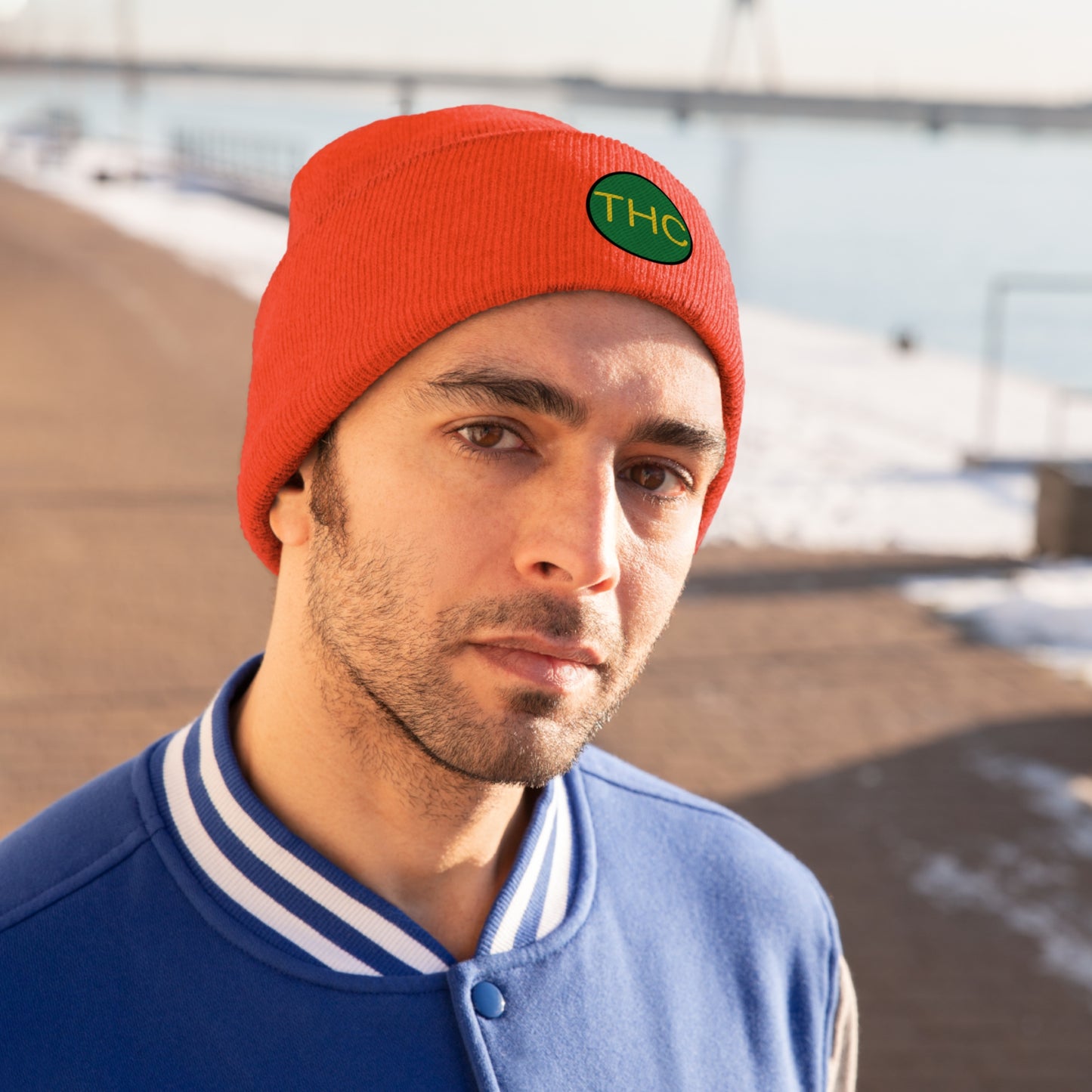 THC Logo Knit Beanie